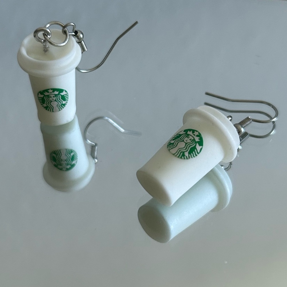 Starbucks Coffee Lovers Fashion Earrings
